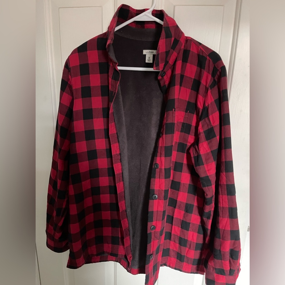 Men’s Fleece-Lined Flannel Shirt